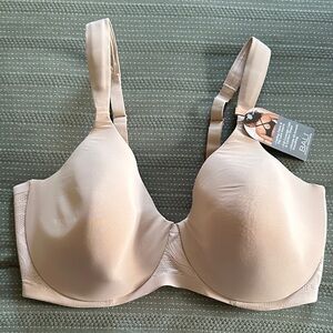 Bali Women's Cream Full-Coverage Bra